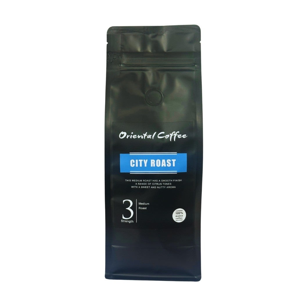 Oriental Coffee City Roast กาแฟอราบิก้า 100% คั่วกลาง 500 กรัม